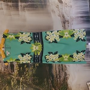 Dress Barn Womens 4 bright vibrant bold floral classic elegant dress